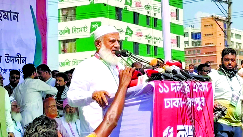 Jamaat ameer: BNP  will have to implement referendum verdict